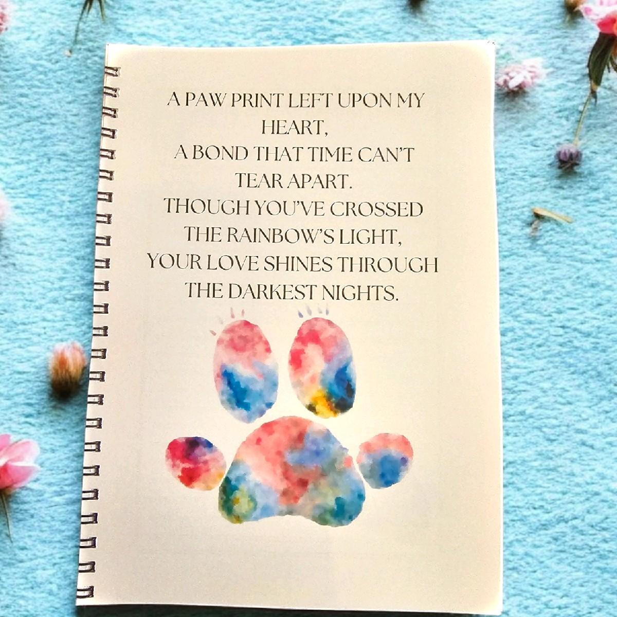 Letters to my Pet in Heaven Notebook