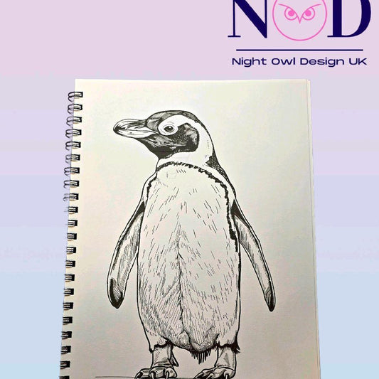 Penguin Colouring Book