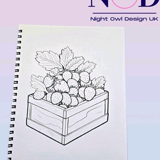 Berry First Colouring Book