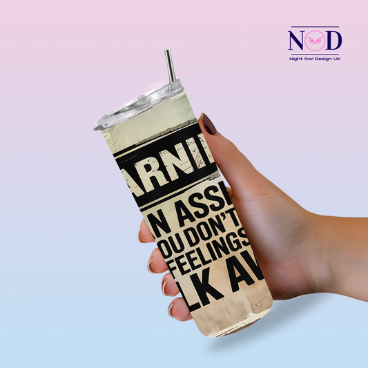 Warning Sweary 20oz Tumbler