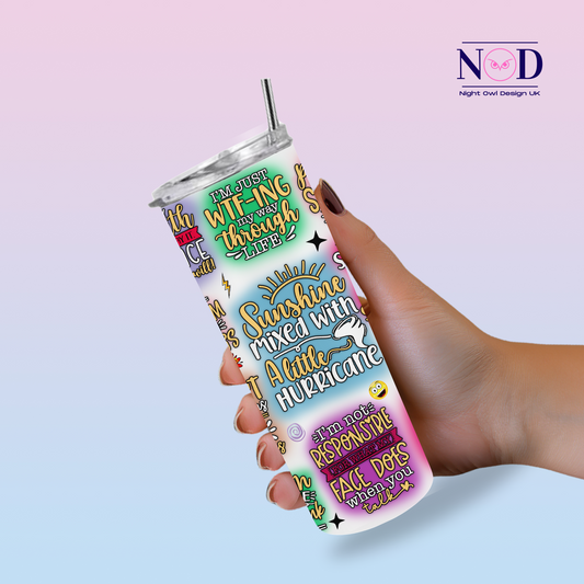 Funny Sarcastic 20oz Tumbler