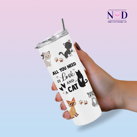 Cat Lovers 20oz Tumbler