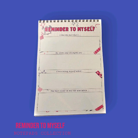 Reminder to Myself Notepad