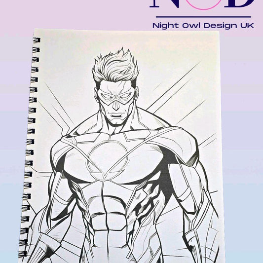 Super Heroes Volume 2 Colouring Book