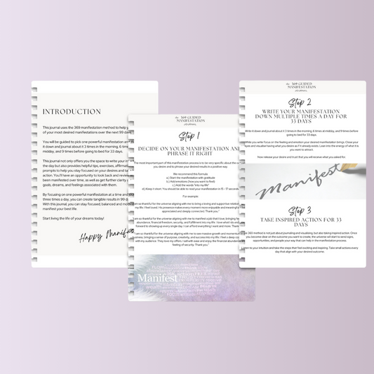 369 Manifestation journal