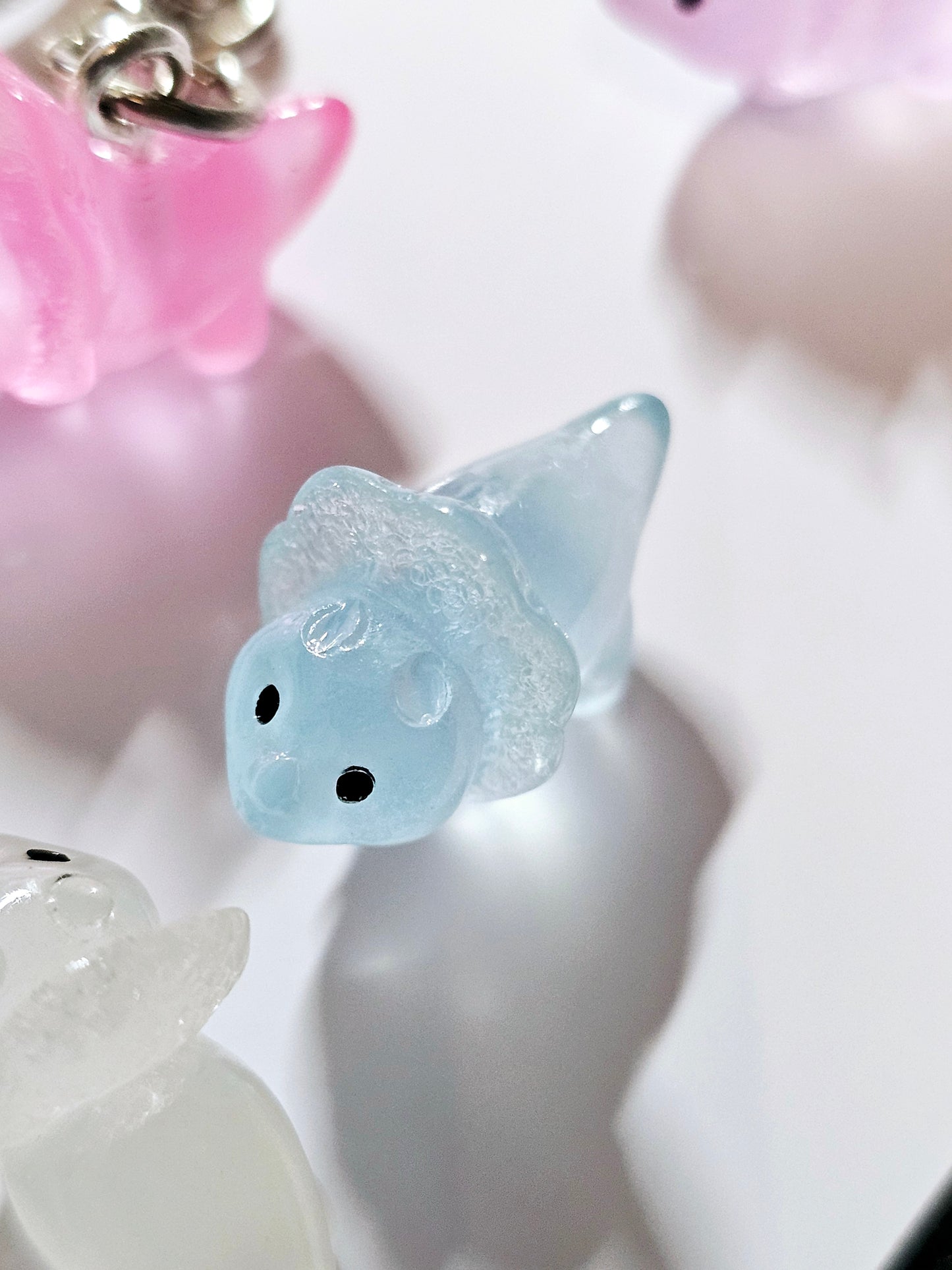 You are totally Rawr-some Dinosaur Triceratops keyring