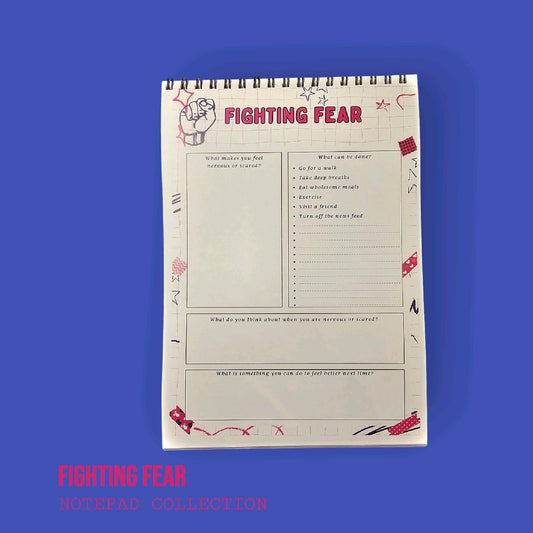 Fighting Fear Notepad