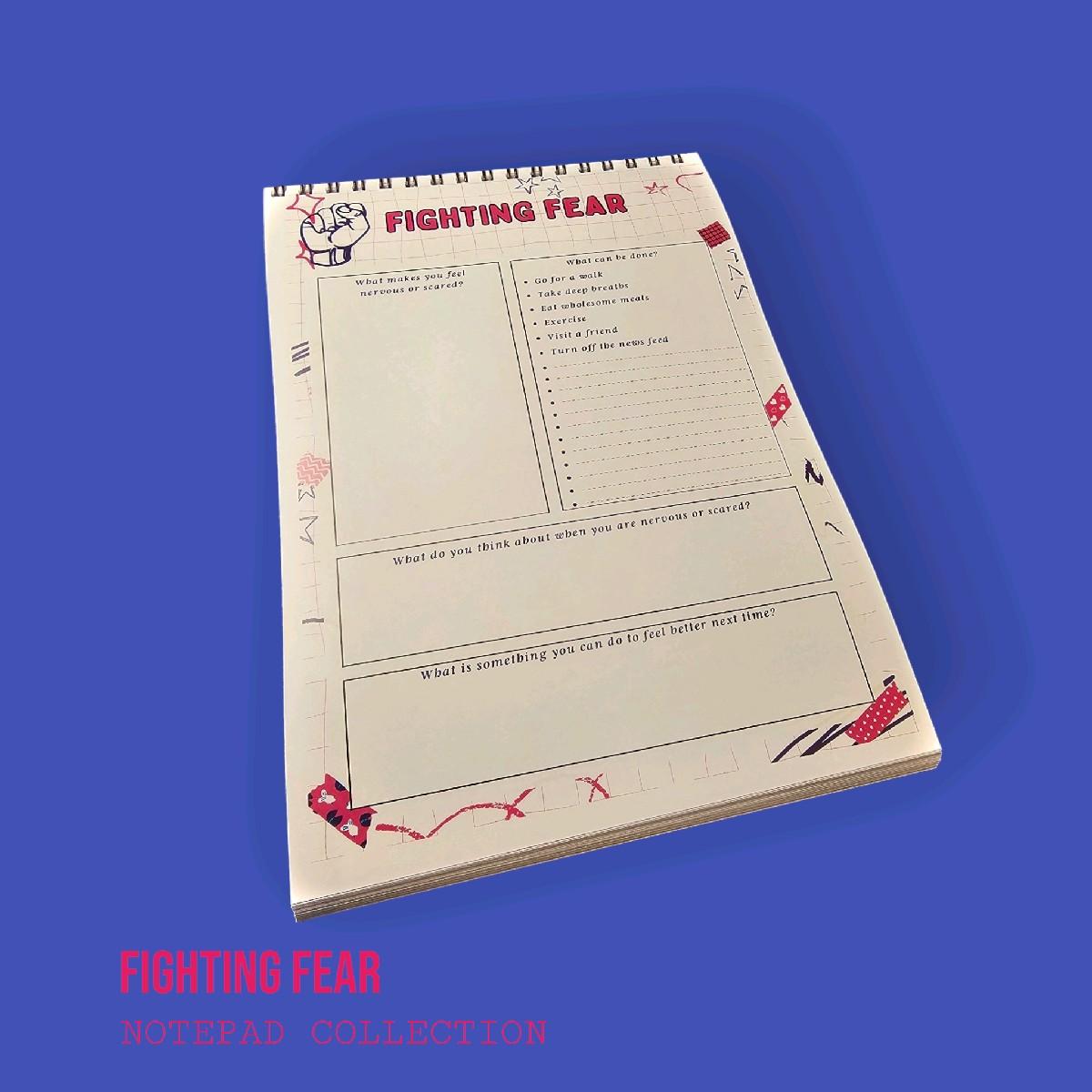 Fighting Fear Notepad