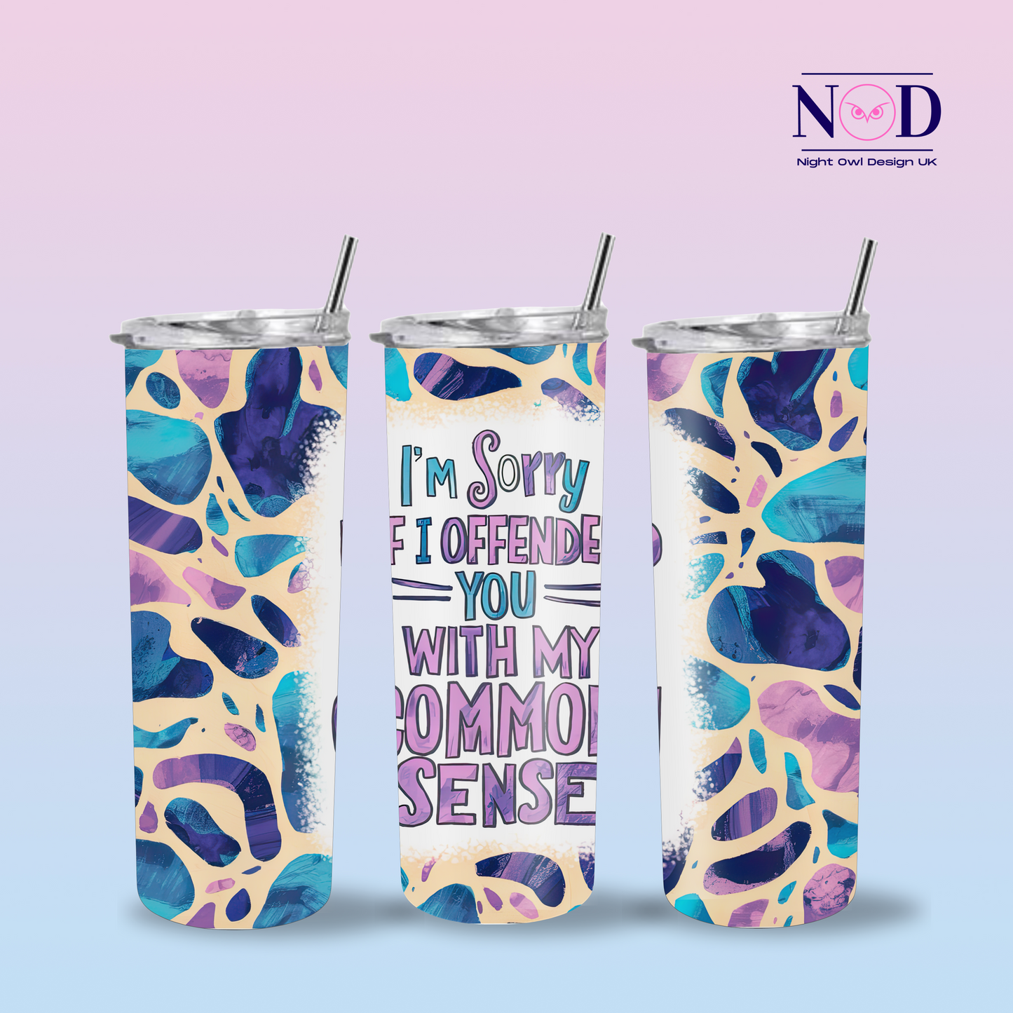 I'm Sorry if I offended you 20oz Tumbler
