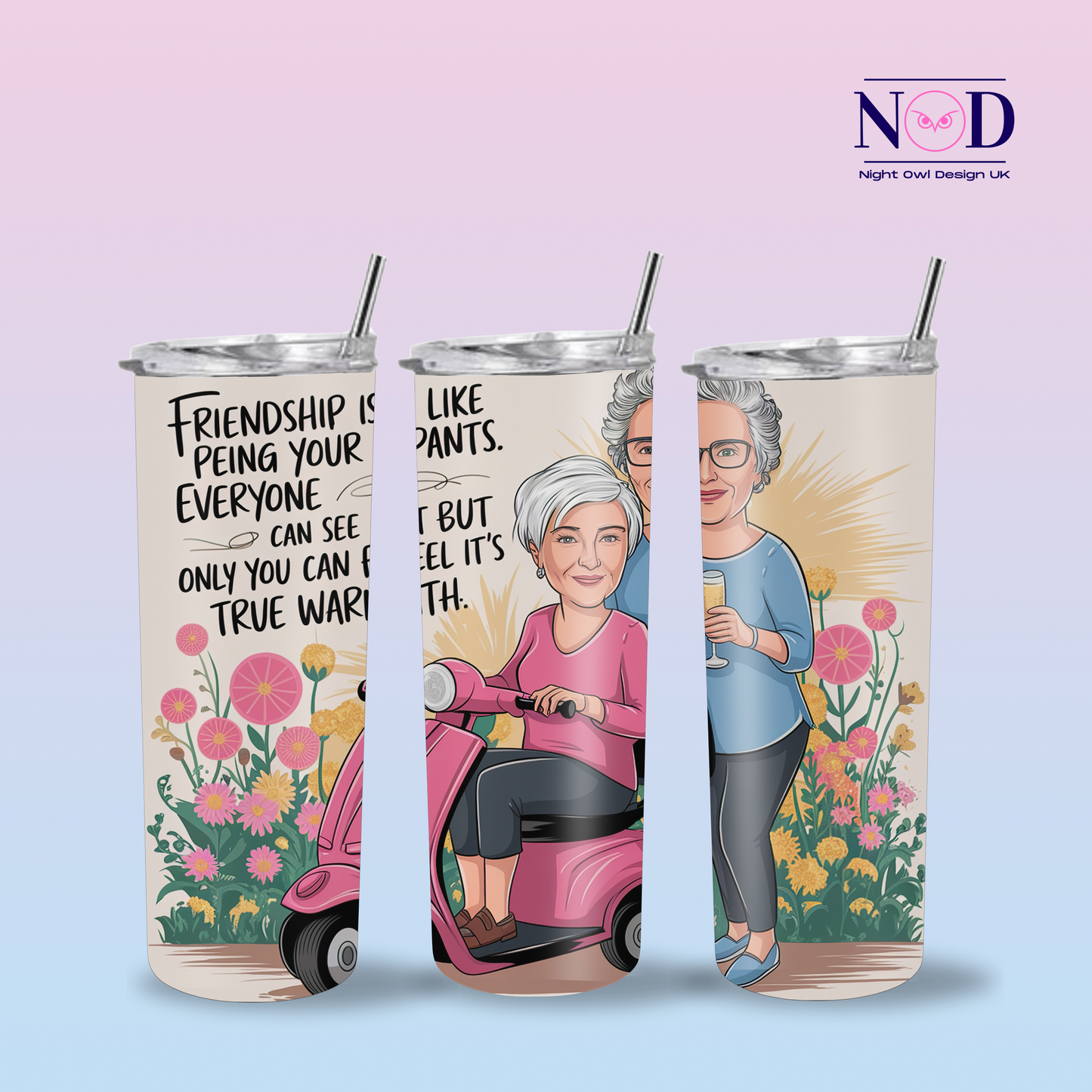 Funny Friendship 20oz Tumbler