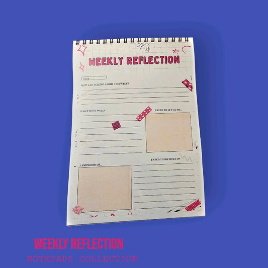 Weekly Reflection Notepad