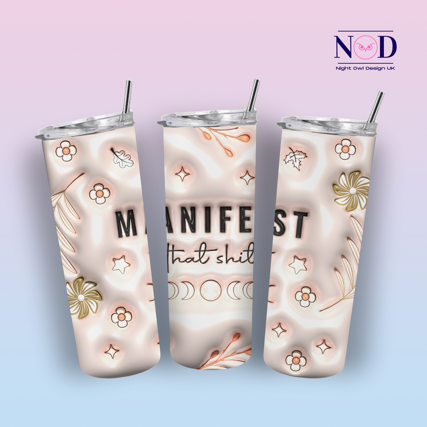 Funny Manifest that shit 20oz Tumbler