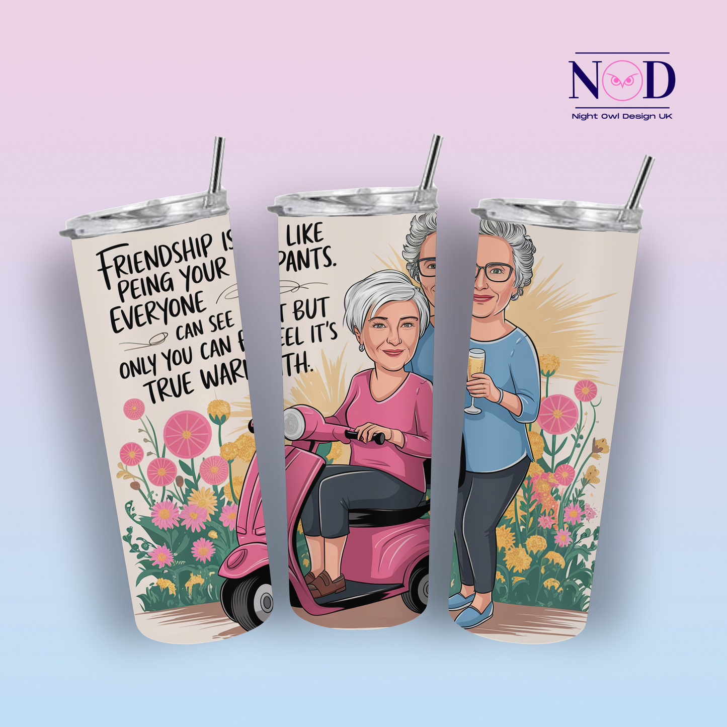 Funny Friendship 20oz Tumbler