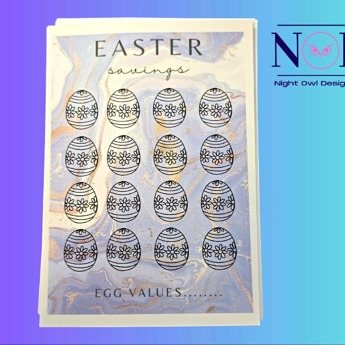 Savings Challenge Cards - A6 Cash Stuffing Set