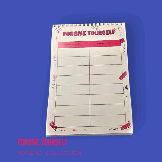 Forgive Yourself Notepad