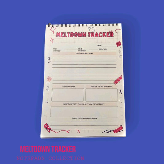 Meltdown Tracker Notepad