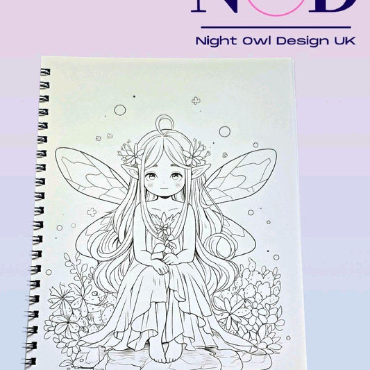 Fairy Colouring Book