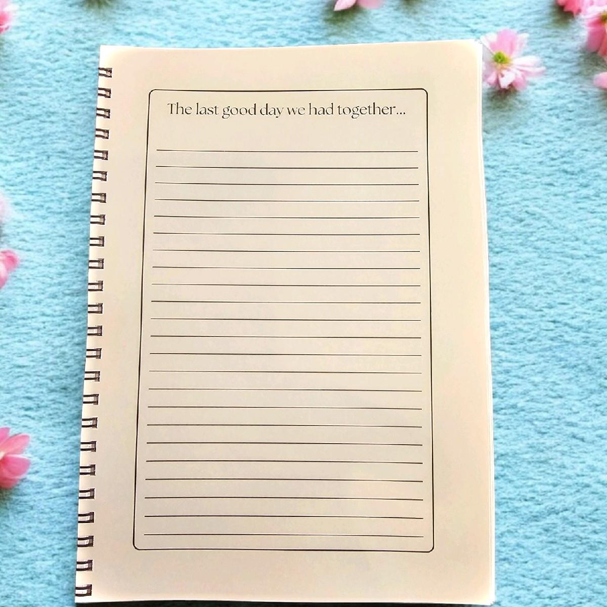 Letters to my Pet in Heaven Notebook