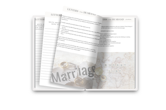 Letters to my husband journal
