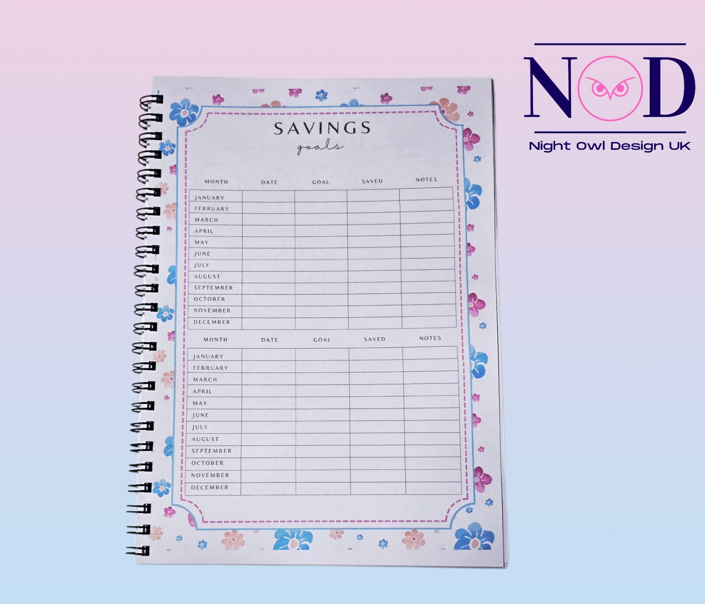 The Ultimate Planner Floral Design