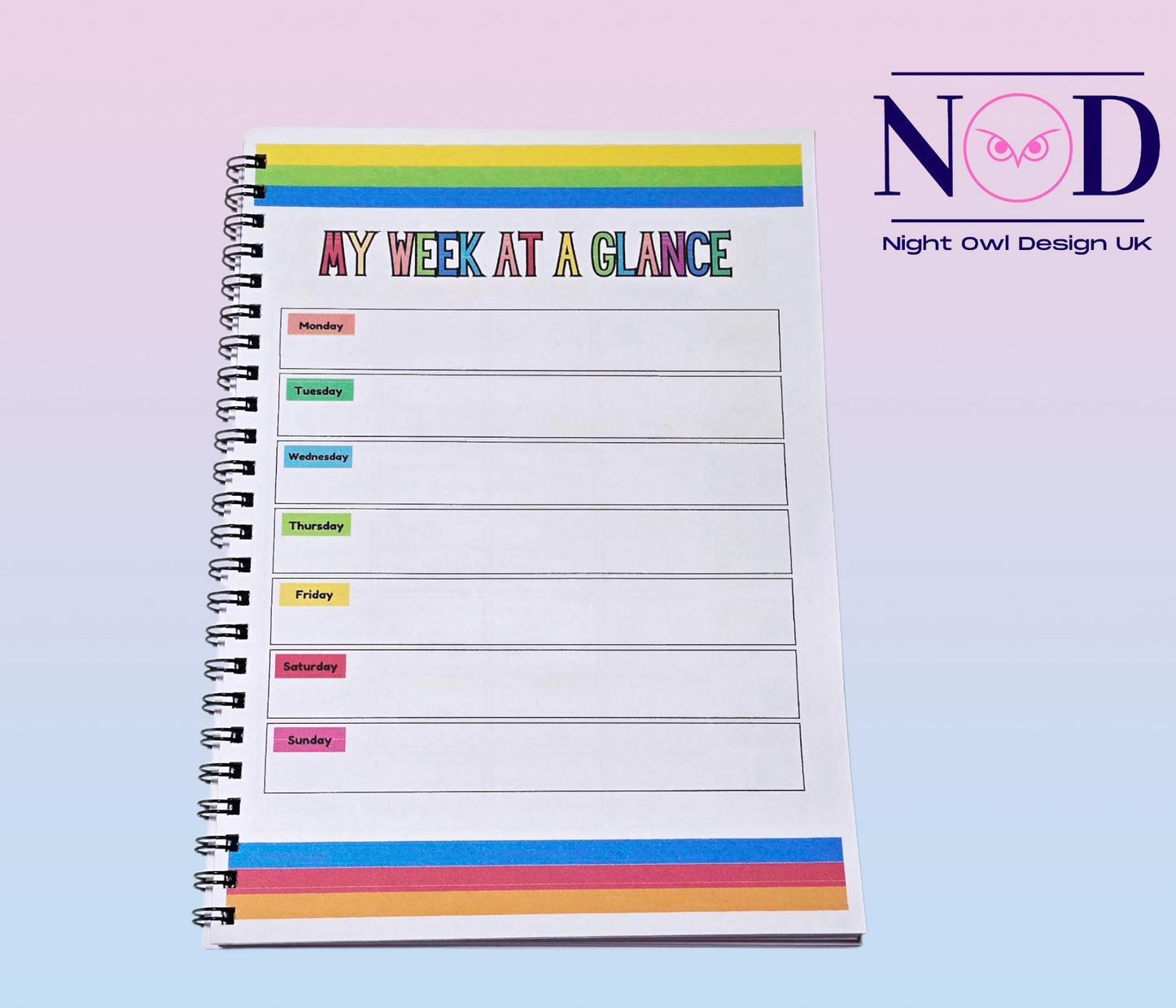 Childrens Planner - ADHD Organiser