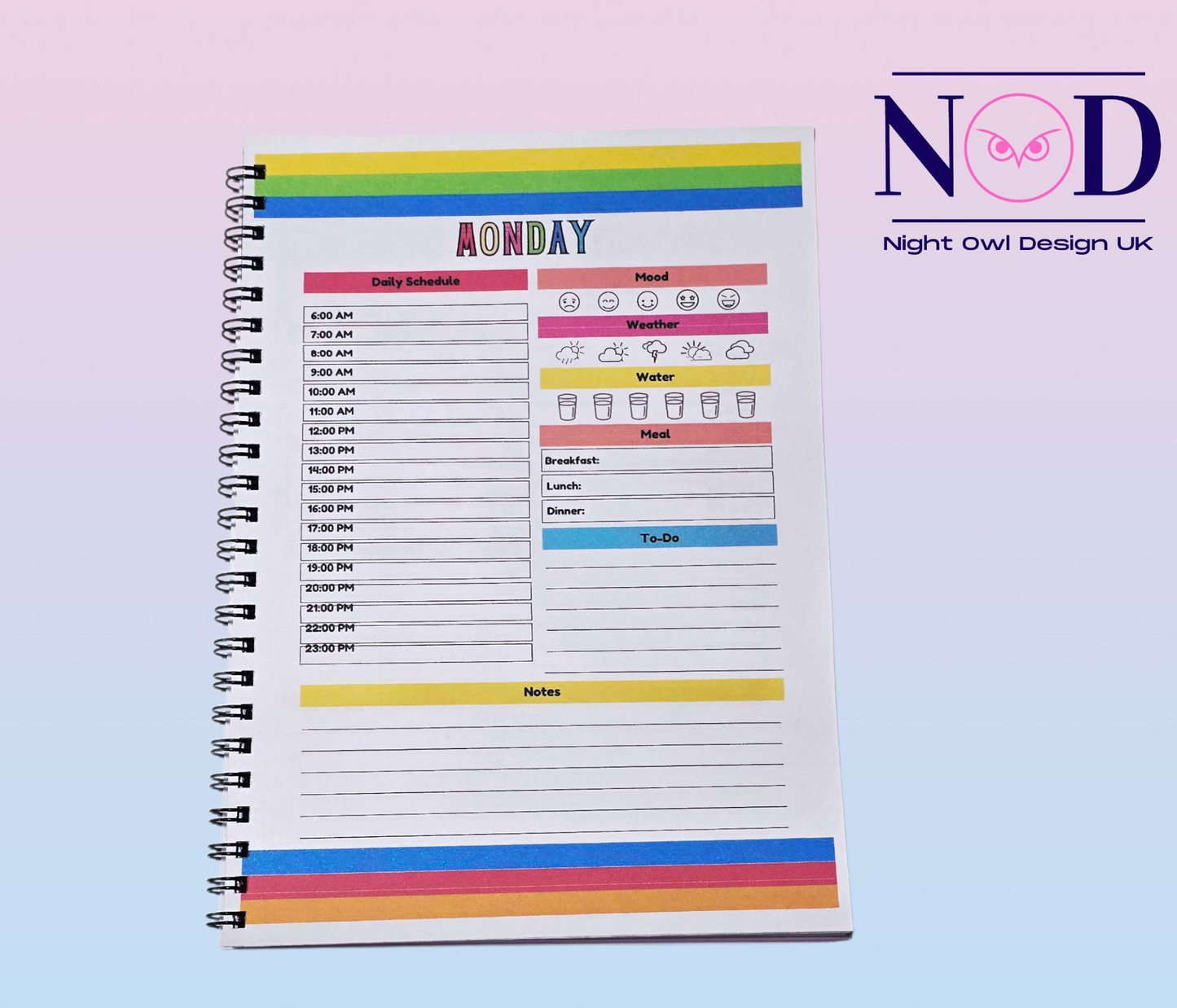 Childrens Planner - ADHD Organiser