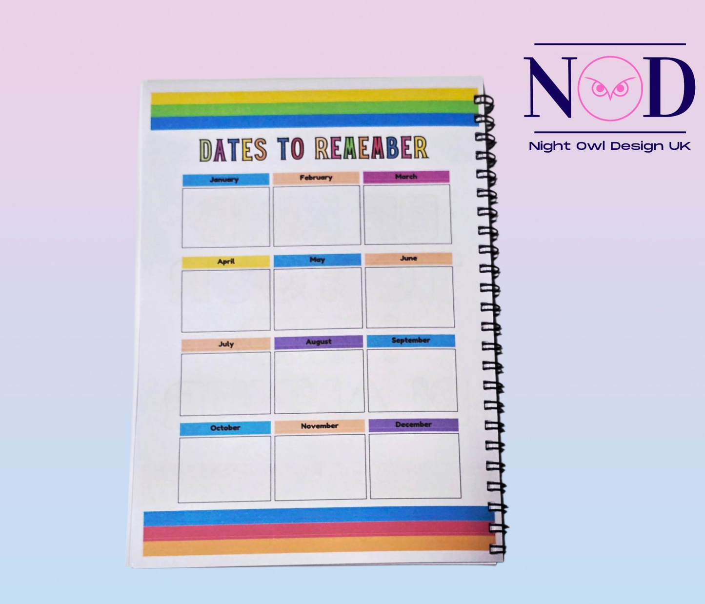 Childrens Planner - ADHD Organiser