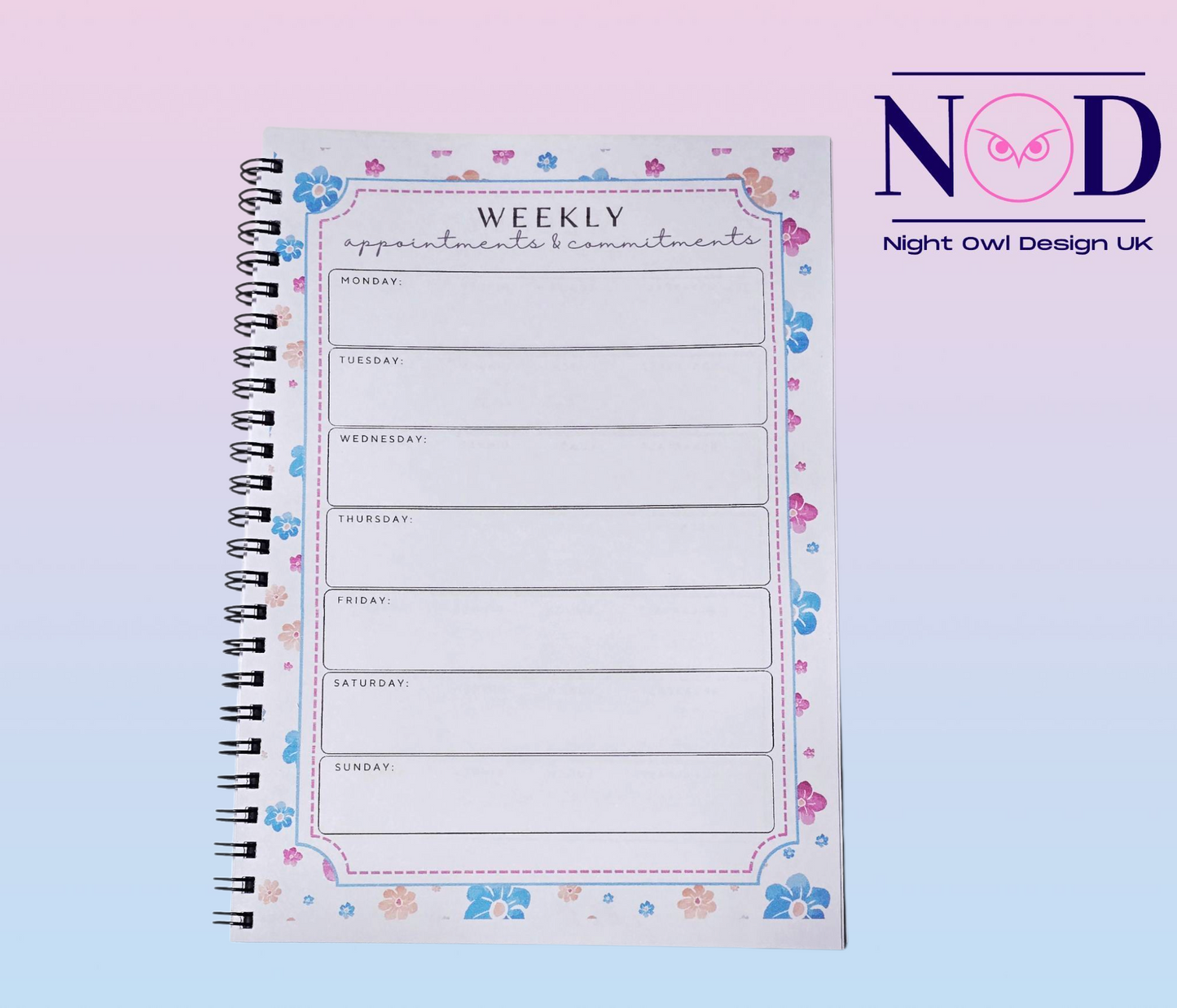 The Ultimate Planner Floral Design