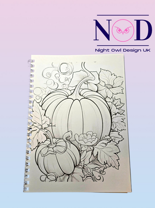 Autumn Colouring Book