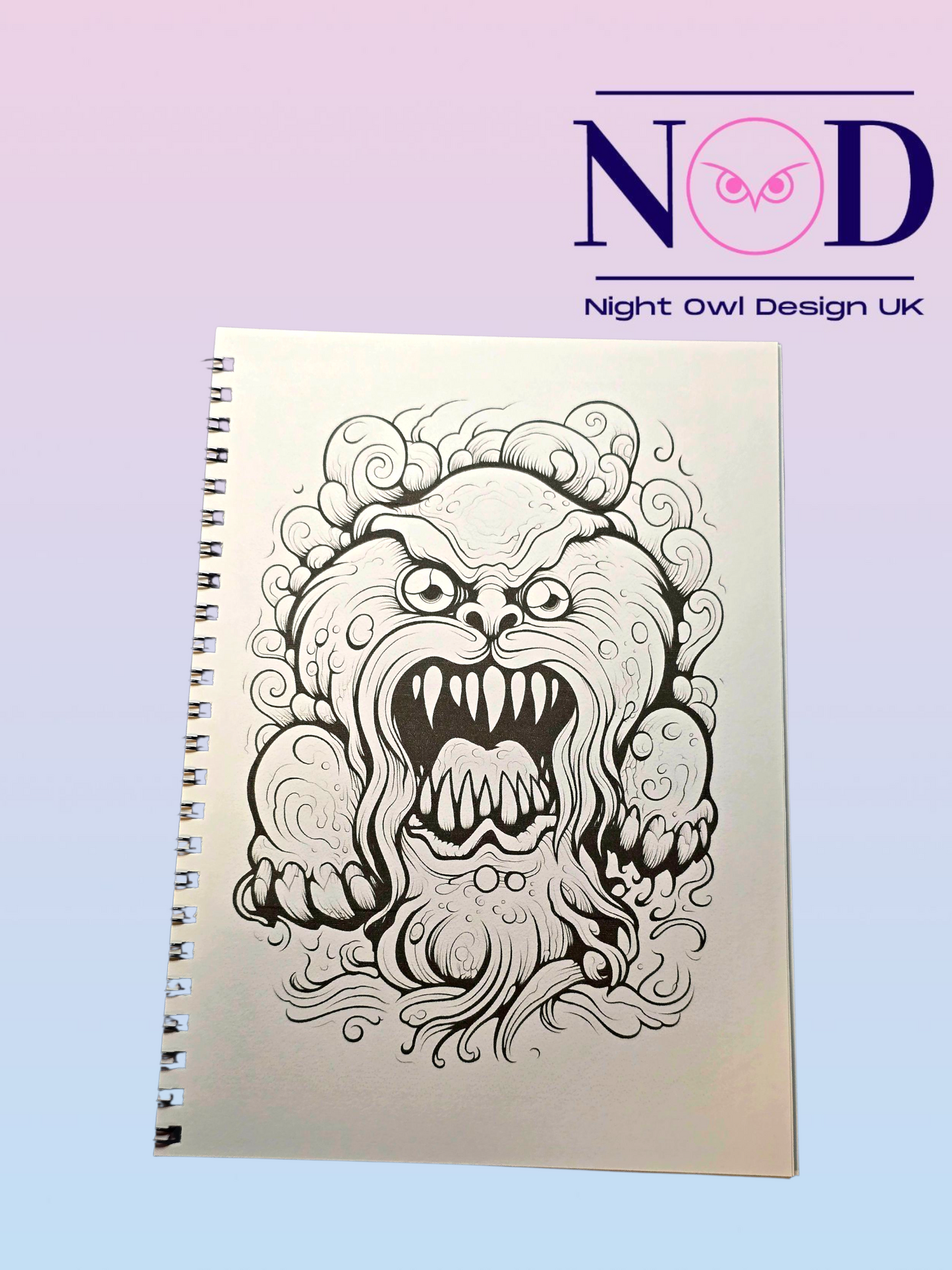 Monsters Colouring Book