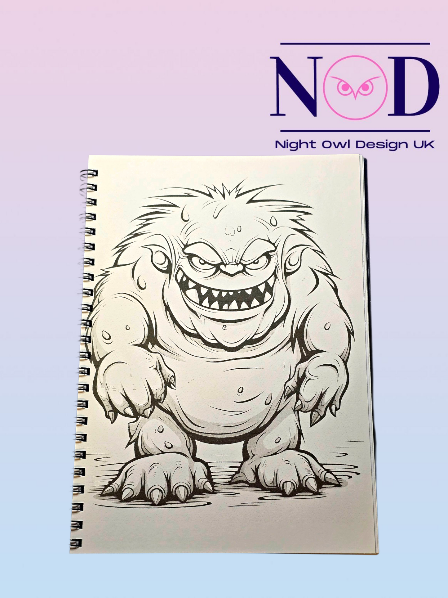 Monsters Colouring Book