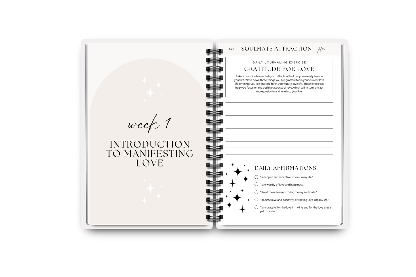 Love Manifestation Guided Journal