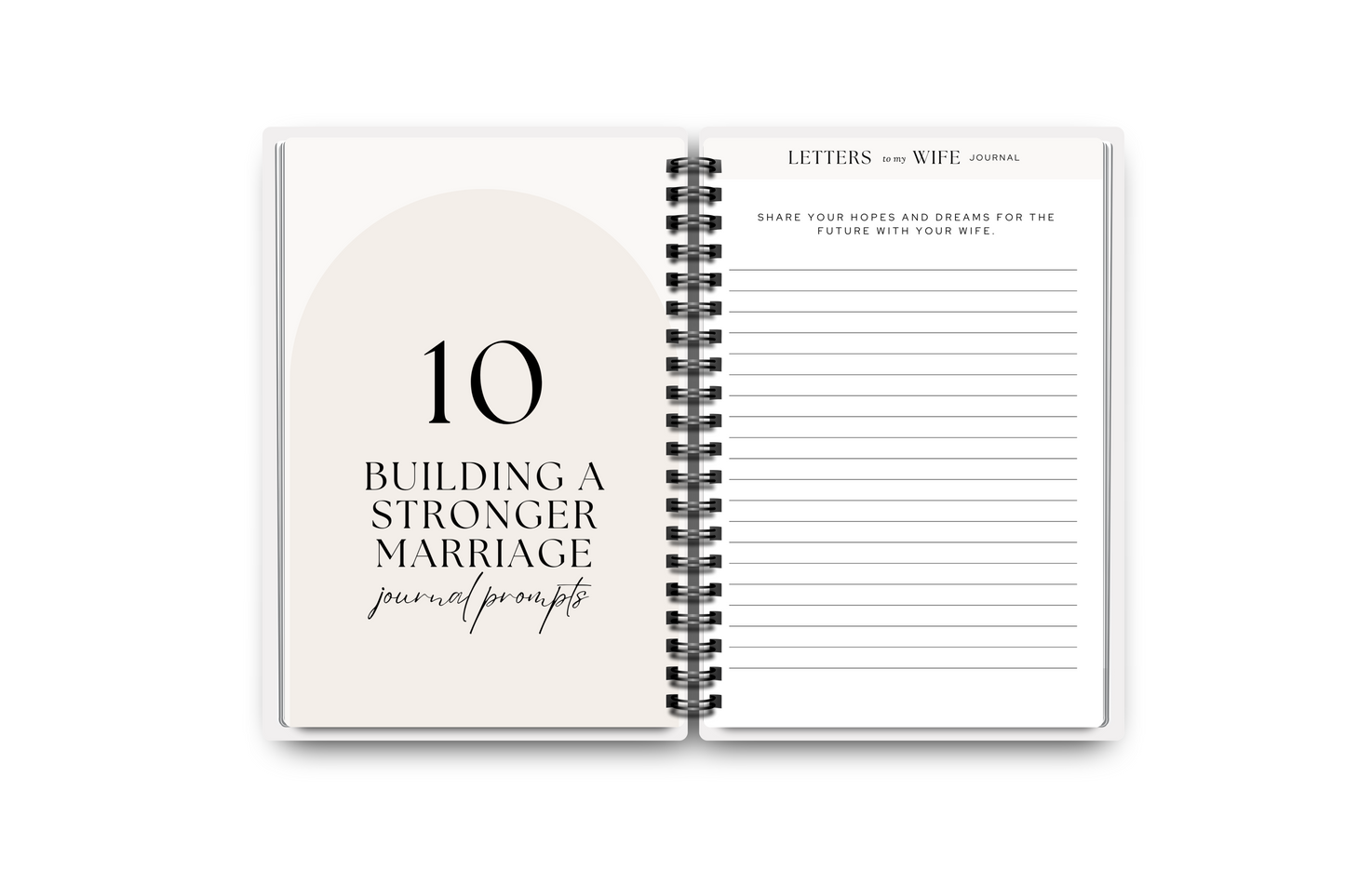 Letters to my wife journal