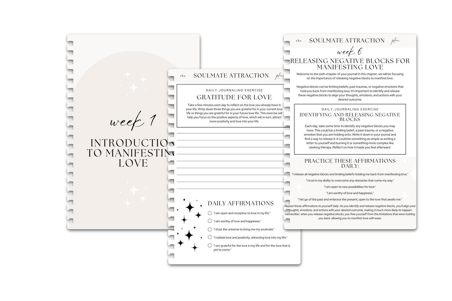 Love Manifestation Guided Journal