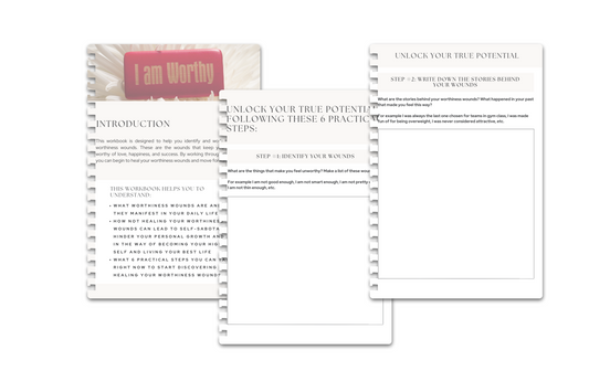 Worthiness Wounds Workbook