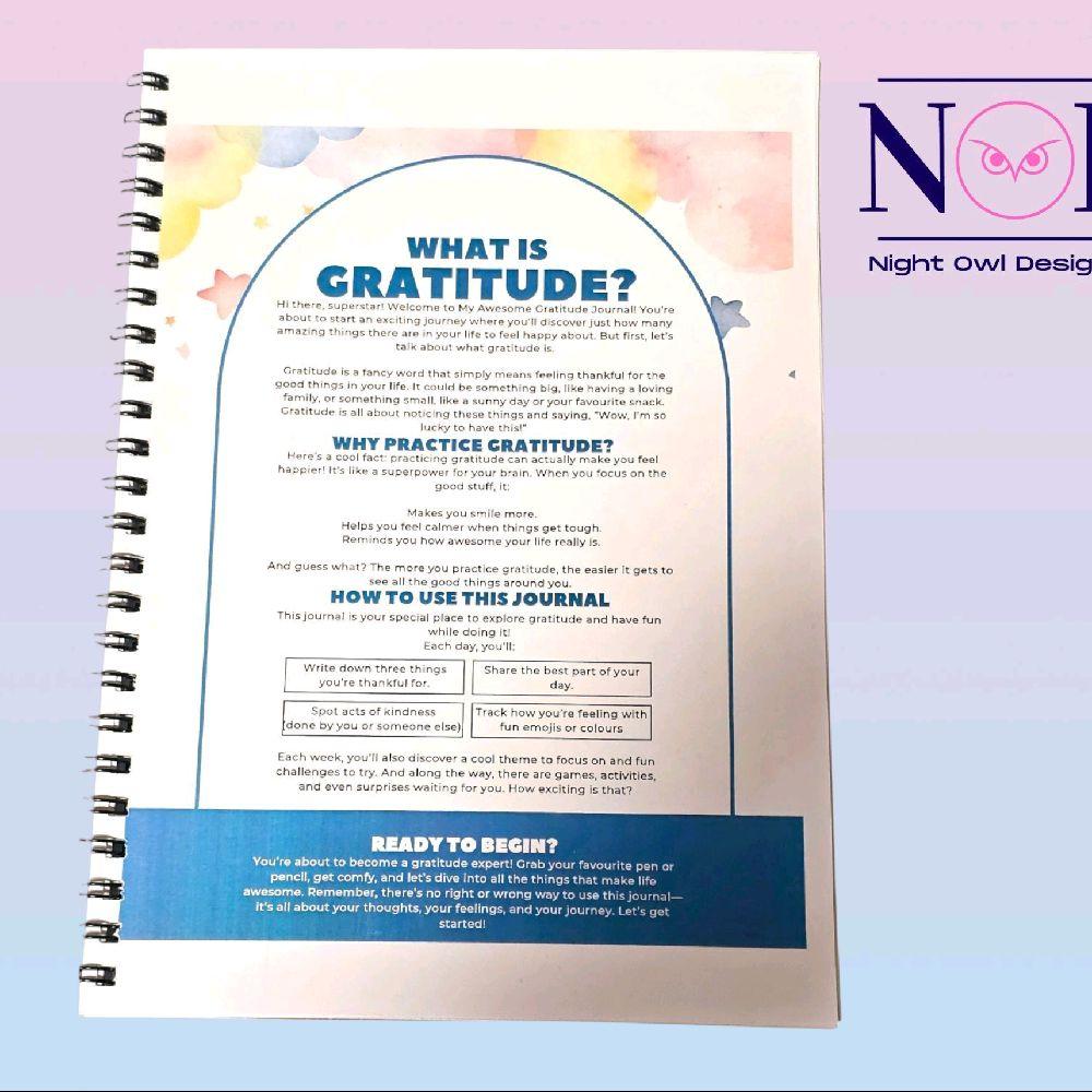 Children's Gratitude Journal