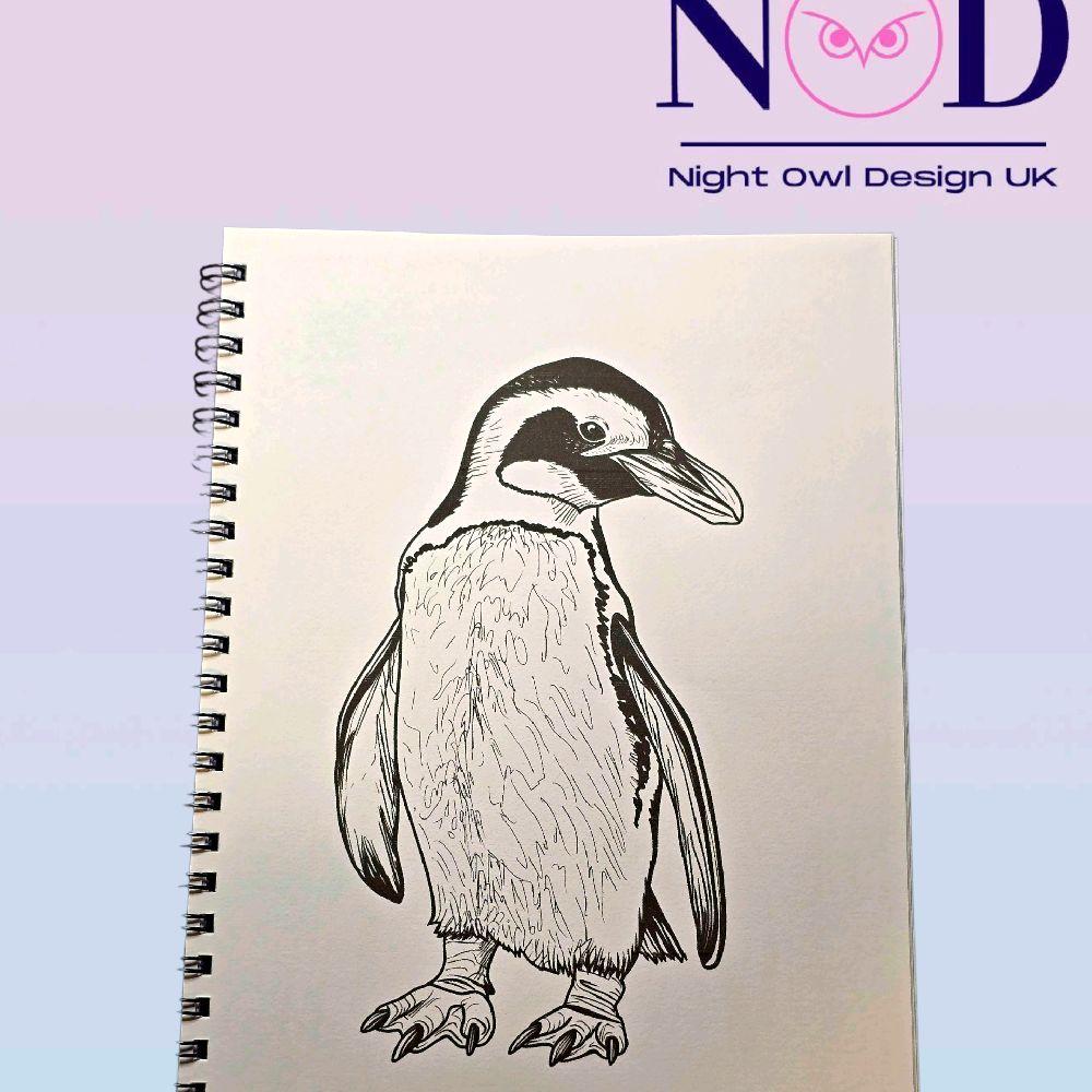 Penguin Colouring Book