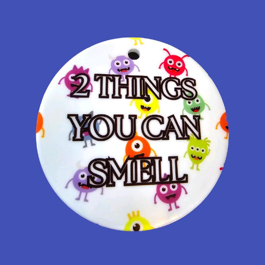 Countdown to Calm Keyring, Bag Tag