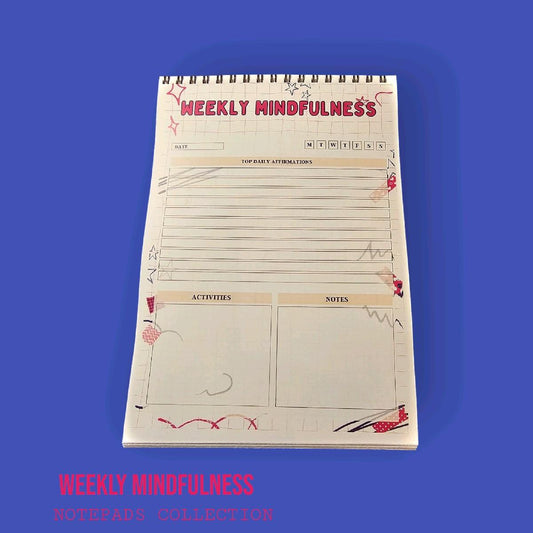 Weekly Mindfulness Notepad