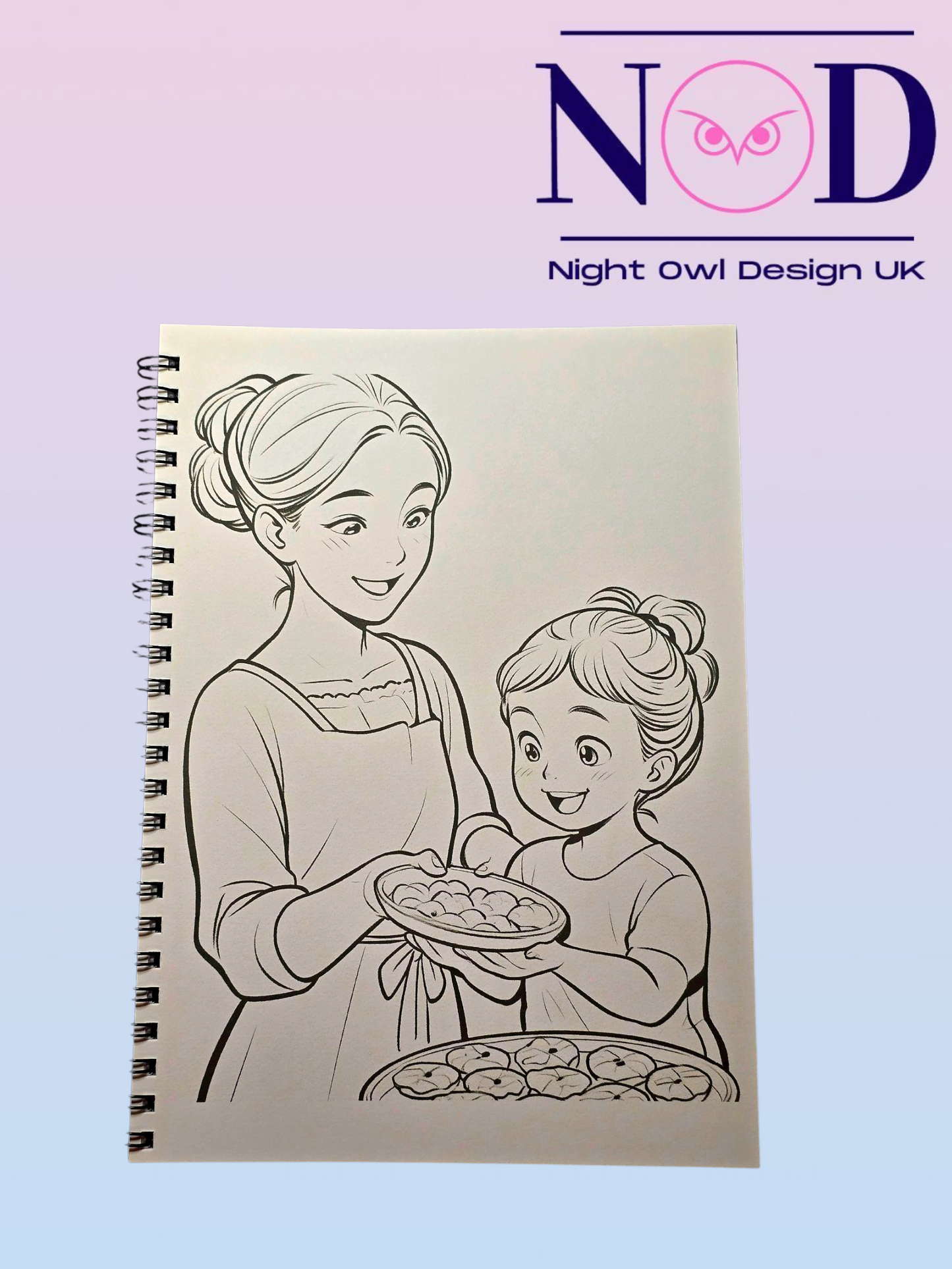 Mum Moments Colouring Book