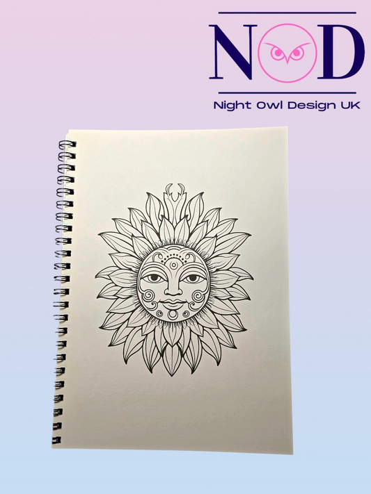 Volume 1 Large Mandalas Colouring Book