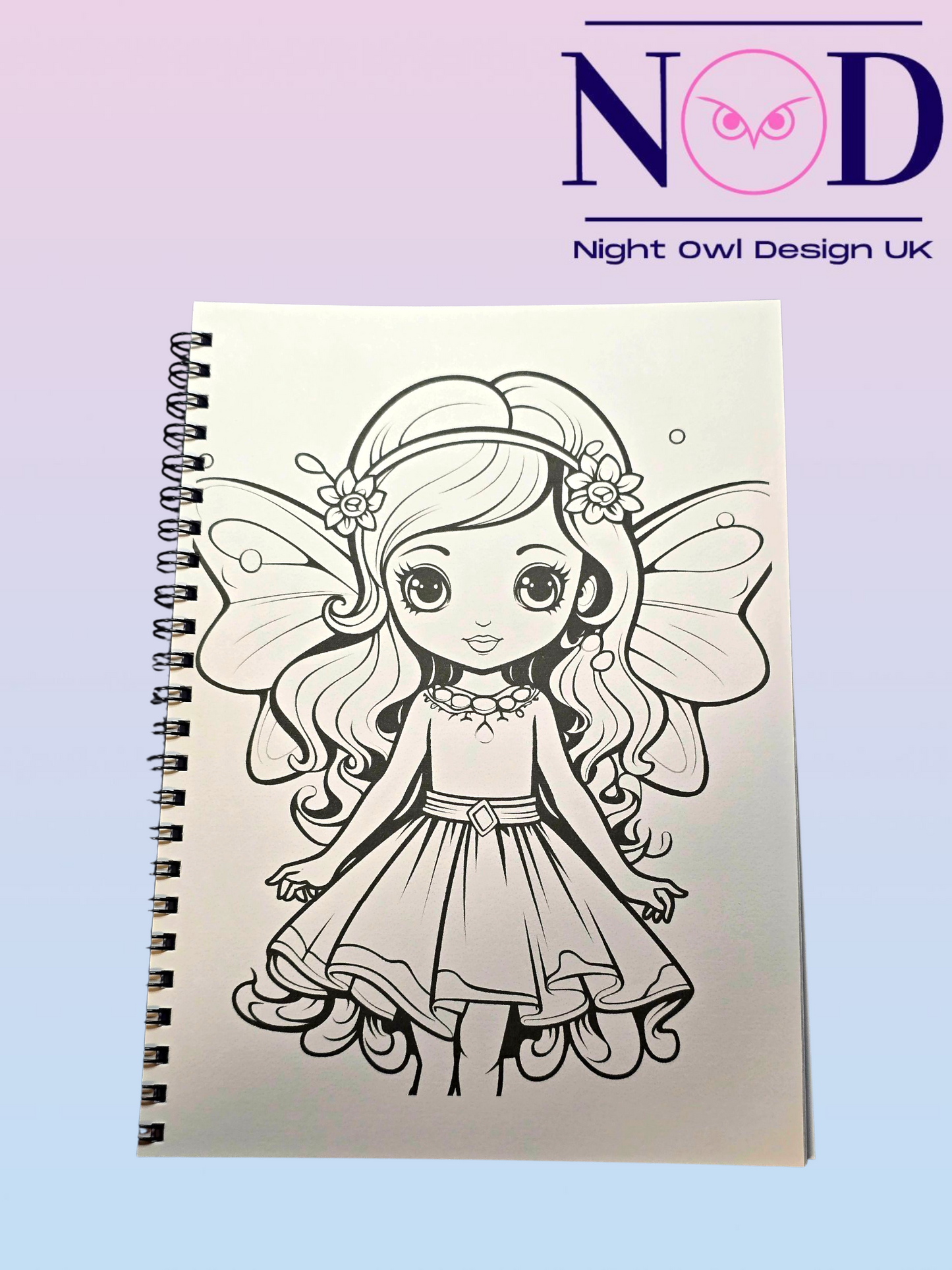 Cute Fairies Colouring Book
