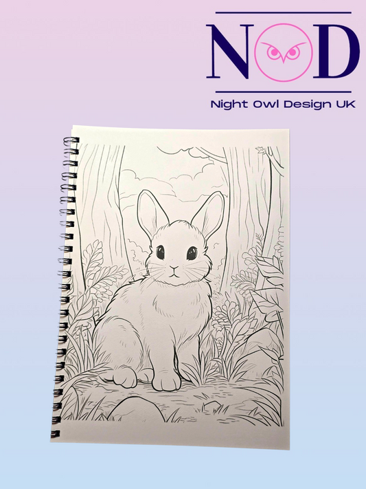 Cottage Core Colouring Book