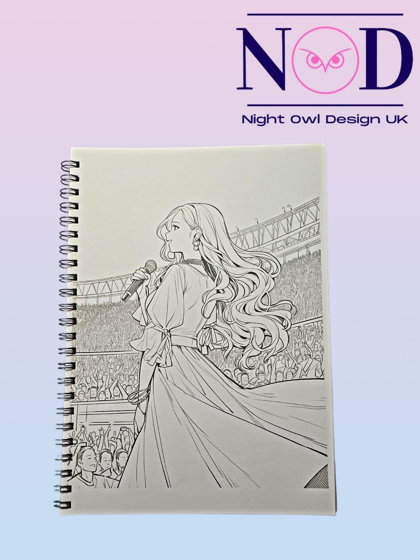 Popstar Colouring Book