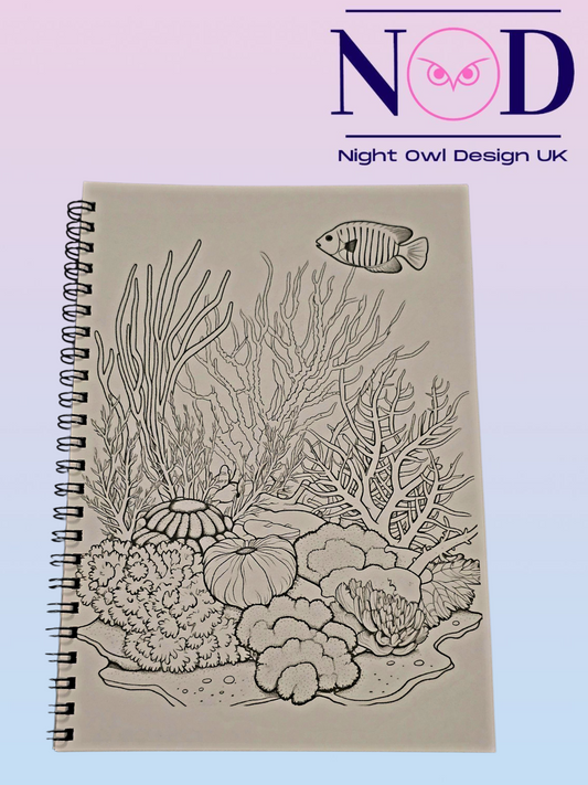 Coral Reef Colouring Book