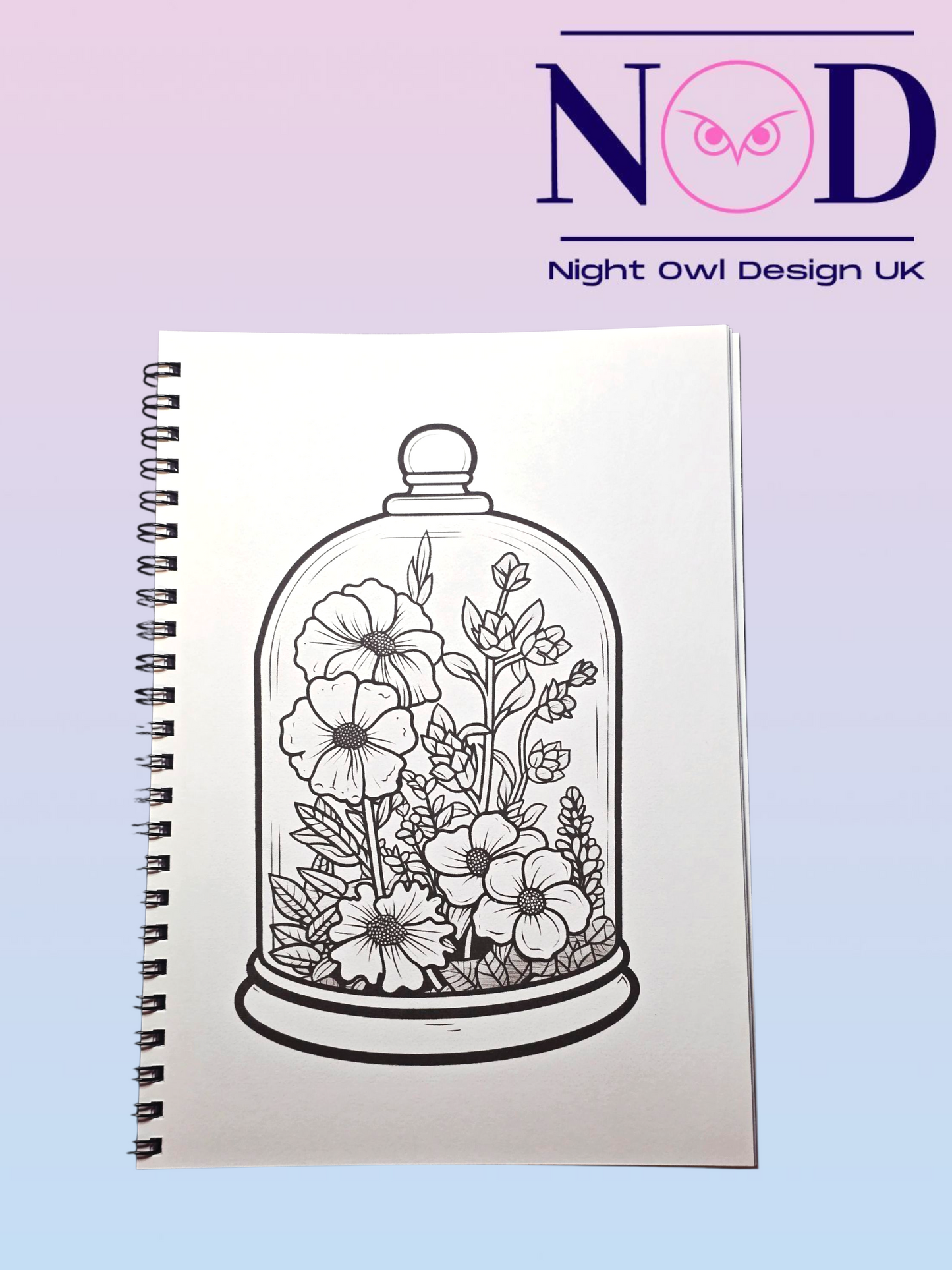 Cute Terrariums Colouring Book
