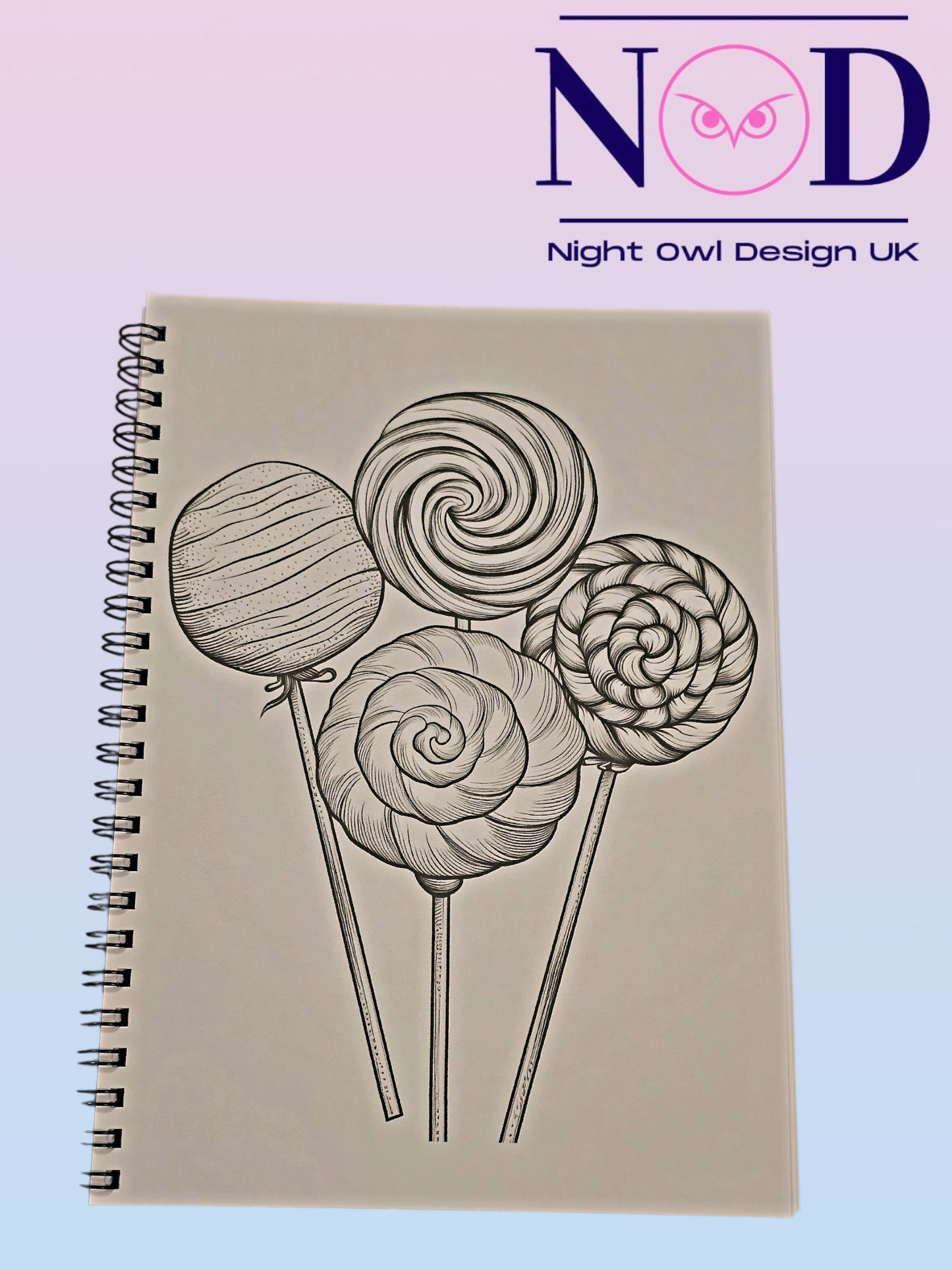 Sweets and Lollies Colouring Book