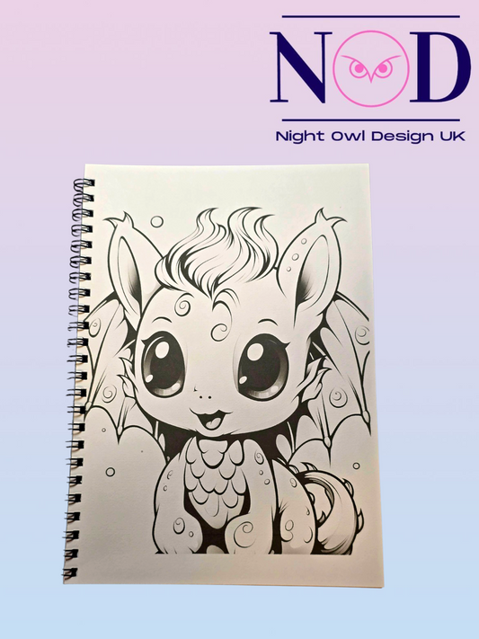 Cute Fantasy Colouring Book