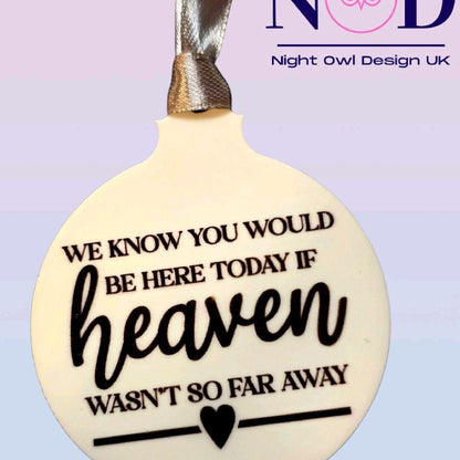 Memorial Christmas Bauble