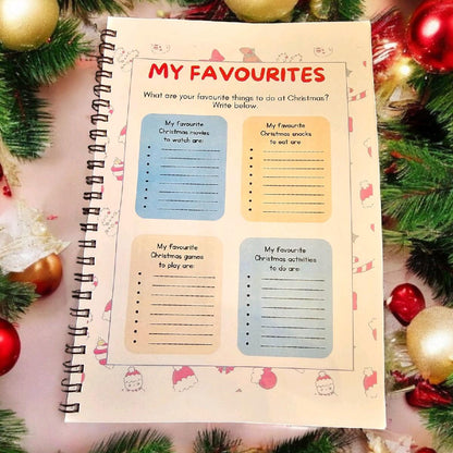 Christmas Activities Book for Kids